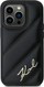 Kapak telefoni Karl Lagerfeld KLHCP13LPQDSMGK, për iPhone 13 / 13 Pro 6.1", hardcase, i zi
