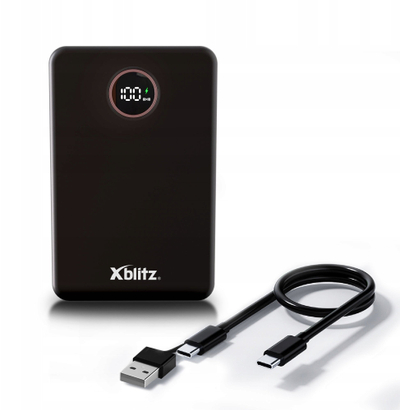 Powerbank Xblitz Magboost, 10000mAh, 20W, i bardhë