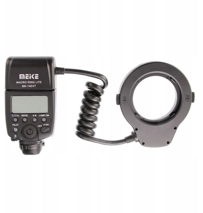 Blic unazor Meike MK-14EXT për Canon, i zi