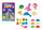 Set rërë kinetike Swede 3D G7813, 2 ngjyra, me forma dhe lopatë