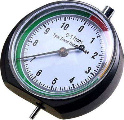 Matës thellësie për shkelësin e gomave AG235A, 0-11mm, analog, i zi
