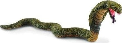 Figurinë kafshe Collecta King Cobra, lodër për me mbledh, me ngjyra shumëngjyrëshe