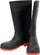 Çizme pune Yato Wellingtons Portland S5, me hundë çeliku, nr 39, të zeza me shollë të kuqe