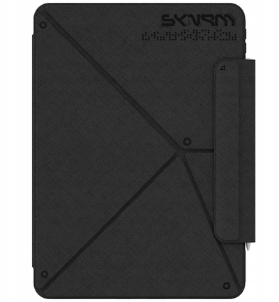 Mbulesë tablet SKINARMA Trilon për iPad Air 11" M2 M4, mbajtëse Apple Pencil, e zezë