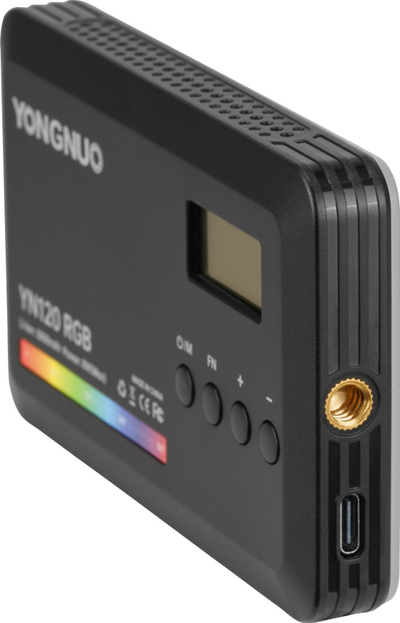 Dritë video LED Yongnuo YN120 RGB WB, dritë e vazhdueshme, portative