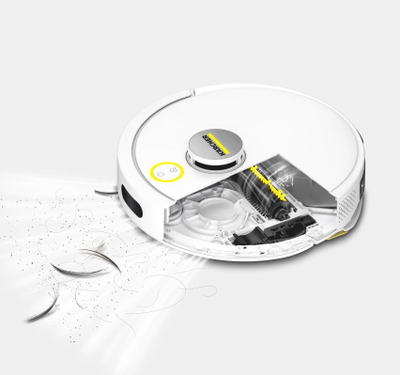 Robot fshesë KÄRCHER RVC 3, funksion fshirjeje, navigim LiDAR, i zi