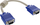 Kabllo VGA InLine 17803, D-Sub 15 pin, 0.3m, blu