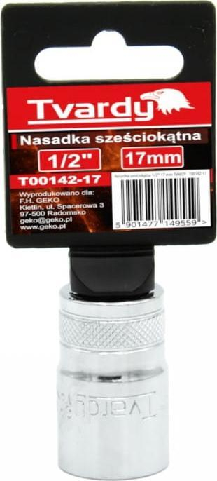 Kokë çelësi TVARDY 1/2", 17 mm, metalike
