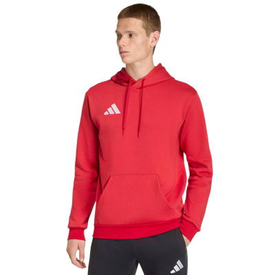 Bluzë me kapuç Adidas Entrada 22, për burra, e kuqe