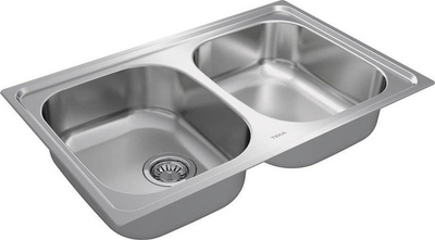 Lavaman Teka Universe 80 T-XP, 800x500 mm, i argjendtë