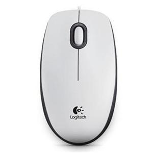 Maus Logitech B100 - USB, i bardhë