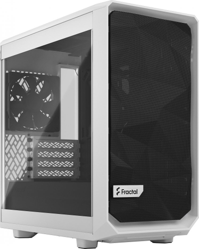Kasë Fractal Design Meshify 2 Mini, e bardhë, Mini Tower