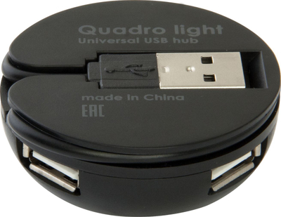 Hub USB Defender Quadro Light, me 4 porta, i zi