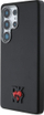 Капак за телефон DKNY Leather Heart of NY за Samsung Galaxy S25 Ultra, тврд капак, еколошка кожа, црн