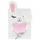 Ditari plushoz Starpak Rabbit Heart, A5, 80 faqe, me mbyllje