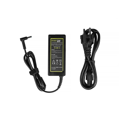 Adapter karikues për laptop Green Cell AD49 P, 65W, 19.5V 3.3A, i zi