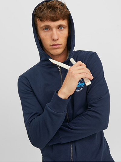 Duks Jack&Jones JJMIKK Regular Fit 12236179 Navy Blazer