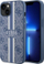 Mbulesë telefoni Guess 4G Printed Stripes MagSafe për iPhone 14 Plus, hardcase, blu