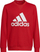 Bluzë sportive fëmijësh Adidas Performance, mëngë të gjata, logo e printuar, e kuqe