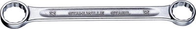 Çelës unazor dypalësh Stahlwille 21, 30mm, 32mm, argjendtë