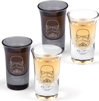 Set gotash xhami Original Stormtrooper, 4 copa, transparent