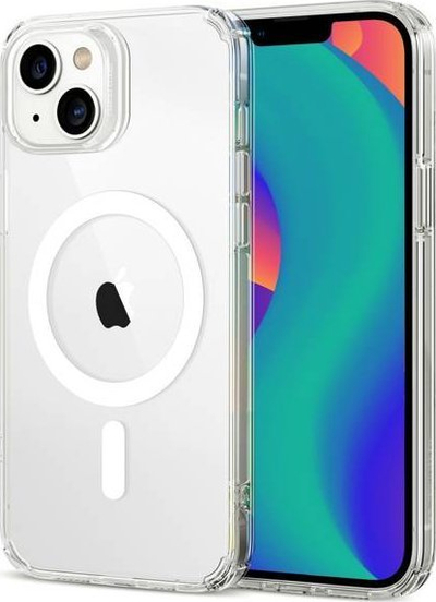 Kapak telefoni ESR Krystec HaloLock MagSafe, për iPhone 14 Plus, i tejdukshëm