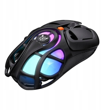 Maus gaming Onikuma DM02, me kabllo edhe wireless, RGB, i zi