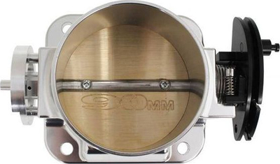 Kolektor ajri TurboWorks për Nissan RB20, alumin 6061T, throttle body 90 mm, me fuel rail