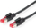 Kabllo rrjeti Dätwyler S/FTP Cat 6 H, 2 m, pa halogjen, e zezë