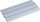 Kanal dyshemeje Bachmann 930.060, 3 dhoma, 1000mm, alumin i anodizum