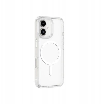 Mbulesë telefoni Amazingthing Minimal Mag Case për iPhone 16, me unazë magnetike, transparente