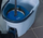 Set kovë dhe mop Vileda UltraSpin Mini, sistem me pedale, pa bisht, blu