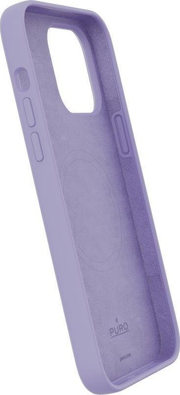 Kopertinë Puro ICON MAG për iPhone 13 edhe 14, silikon liquid, MagSafe, lejla
