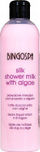 Xhel dushi BingoSpa Silk For Bath, me mëndafsh dhe alga, 300ml