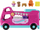 Lodër kamper Fisher-Price Little People Little Dream Camper, me drita edhe tinguj, me 2 figura, rozë