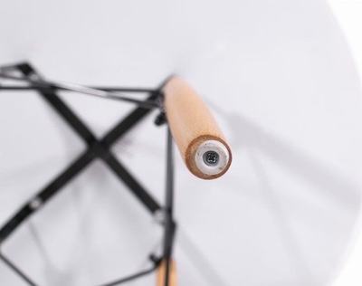 Tavolinë rrethore Todi Round 90, MDF, e bardhë