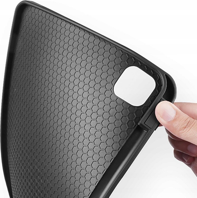 Mbulesë tablet DUX DUCIS Domo Series për iPad Pro 11 M4, funksion stand, me mbajtëse stylus, e zezë