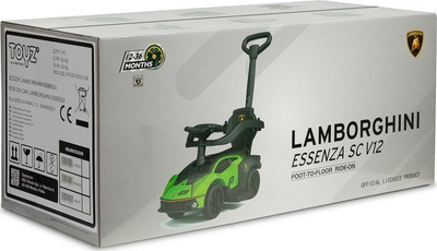 Makina lodër ride on Toyz Lamborghini Essenza, për kalamaj 12–36 muajsh, deri 25 kg, portokalli