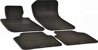 Tapete gome Gumarny Zubri BMW 3 E90 E91, set 4 copë, me çitë, të zeza