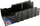 Kuti plastike Dedra 1239-04, 3.5", e zezë