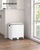Kosh riciklimi SONGMICS LTB30H, 2 x 15L, me pedale, i bardhë
