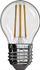 Llampë LED EMOS Filament Mini Globe, 3.4W, E27, dritë e ngrohtë