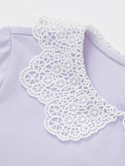 Bluza Elegant Lace Lavender