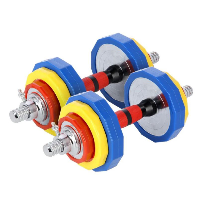 Set hantelash HMS SKC20, 2 x 10kg, me funksion shufre, shumëngjyrësh