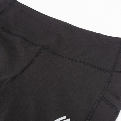 Leggings për femra Lady Vika 1/2, poliestër elastan, të zinj