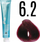 Bojë flokësh Fanola Crema Colore 6.2, e përhershme, 100ml, bionde e errët vjollcë