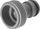 Adapter uji pa markë 3/4", universal, plastik, gri