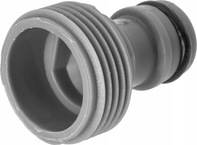 Adapter uji pa markë 3/4", universal, plastik, gri