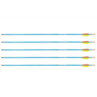 Shigjeta harku Poe Lang 30", set me 5 copë, alumini, blu