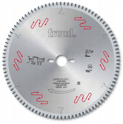 Teh sharre Freud F03FS05093, 300mm, 96 dhëmbë, gri